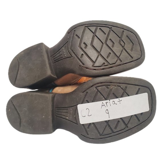 ARIAT Unisex Youth Leather Western Boot 9US/27 EUR 10027300 - Picture 12 of 13